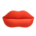 Tela de terciopelo moderno de alta calidad HLR-37 Lipsofa